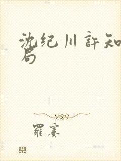 沈纪川许知夏结局