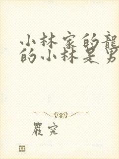 小林家的龙女仆的小林是男是女