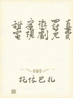 甜蜜惩罚真人版电视剧免费全集高清