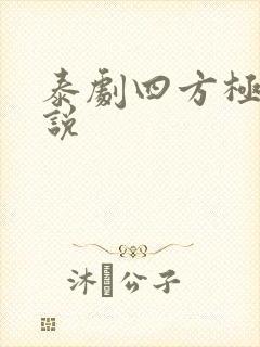 泰剧四方极爱小说封面