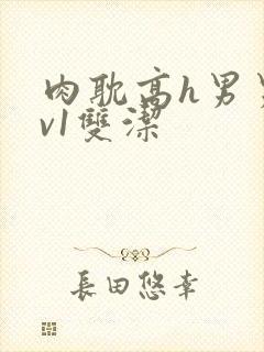 肉耽高h男男1v1双洁