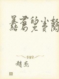 暴君的小奴妻大结局免费阅读