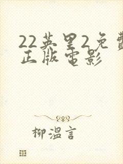 22英里2免费正版电影