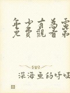 年少有为电视剧免费观看第八集