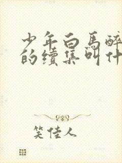 少年白马醉春风的续集叫什么