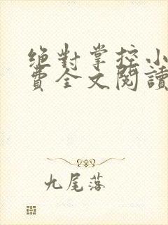 绝对掌控小说免费全文阅读笔趣阁