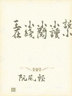 王小小小说全文在线阅读小说