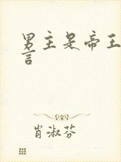 男主是帝王的古言