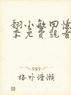 翻小敏回忆第一季免费观看