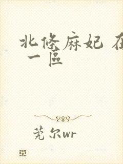 北条麻妃 在线 一区