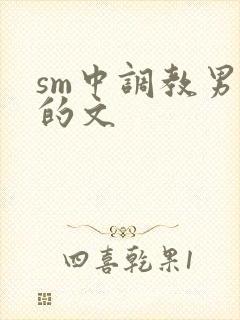 sm中调教男m的文