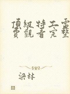 顶级特工电影免费观看完整版封面