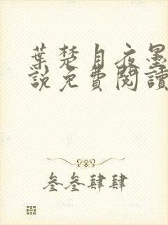 叶楚月夜墨寒小说免费阅读笔趣阁