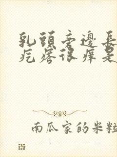 乳头旁边长的小疙瘩很痒是怎么回事封面