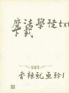 魔法学徒txt下载