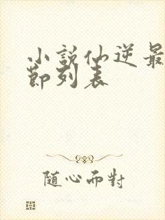 小说仙逆最新章节列表