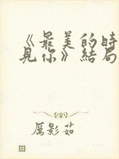 《最美的时候遇见你》结局