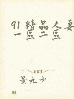 91 精品人妻一区二区