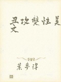 丑攻双性美人h文