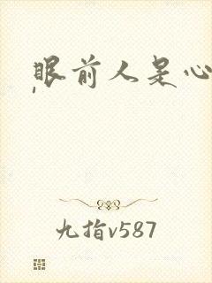 眼前人是心上人'封面