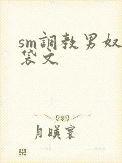 sm调教男奴囊袋文