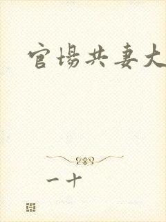 官场共妻大交换