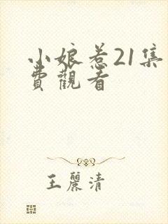 小娘惹21集免费观看