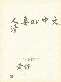 人妻av中文高清