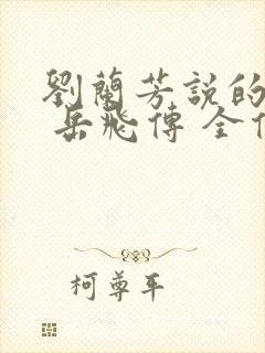 刘兰芳说的评书 岳飞传 全传