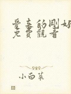 爱来的刚好高清免费观看