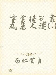 穿书后我靠恋综成万人迷(小说)