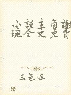 小说主角谢宁卫琬全文免费阅读