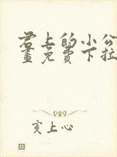 君上的小公主漫画免费下拉式六漫画