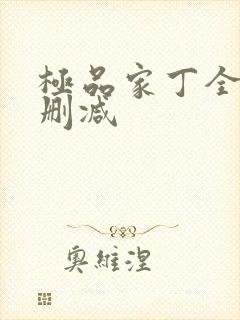 极品家丁全文无删减
