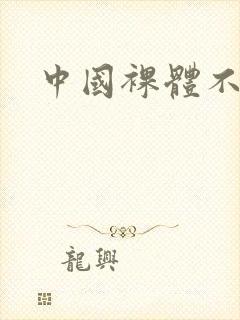 中国裸体不打码