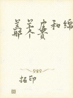 羔羊皮和绵羊皮哪个贵