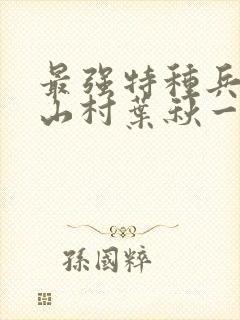 最强特种兵王在山村叶秋一封面