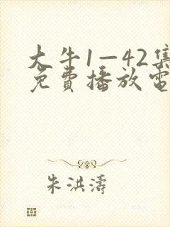大牛1—42集免费播放电视剧