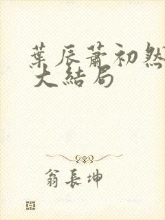 叶辰萧初然最新 大结局