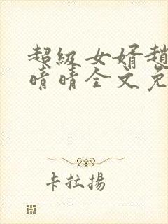 超级女婿赵旭李晴晴全文免费阅读