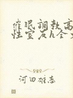 催眠调教高冷双性室友h全文阅读梁衡封面