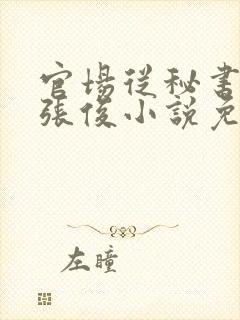 官场从秘书开始张俊小说免费阅读