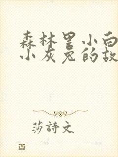 森林里小白兔和小灰兔的故事