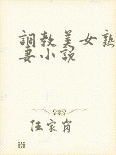 调教美女熟妇人妻小说封面