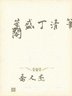 叶盛丁清 笔趣阁