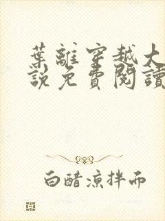 叶离穿越大魏小说免费阅读