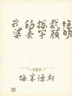 我的总裁绝色老婆秦宇颜明玉小说免费阅读封面