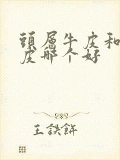 头层牛皮和植鞣皮哪个好