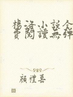 杨洛小说全文免费阅读无弹窗下载