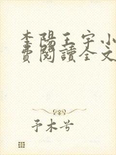 李阳王宇小说免费阅读全文最新章节